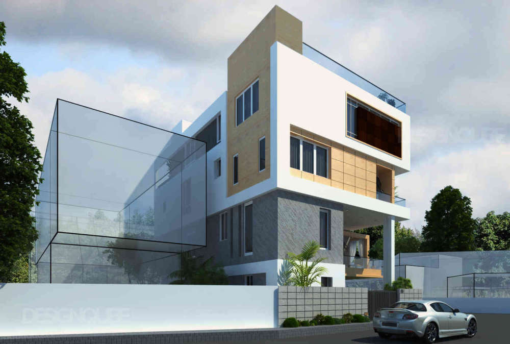 Villa Architecture at Kotturpuram, Chennai